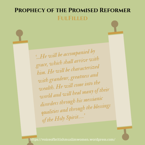 Prophecy of the Promised Reformer Fulfilled Blog