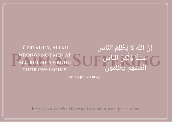 Pain &amp; Suffering blog