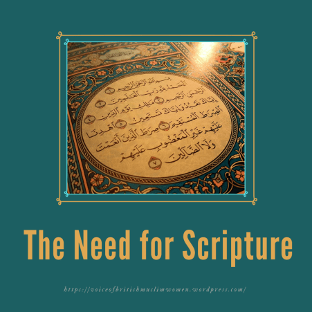 The Need for Scripture