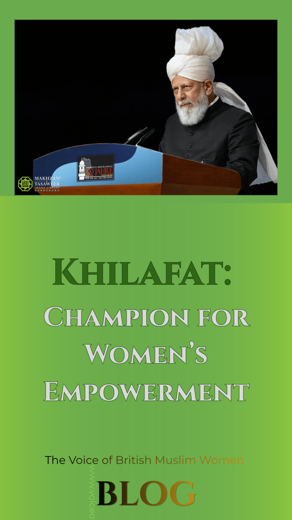 Khilafat: Champion for Women’s Empowerment